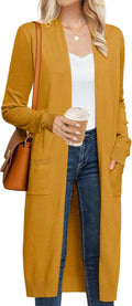 Long Cardigan Sweater Maxi Duster - Lightweight Versatile Layer