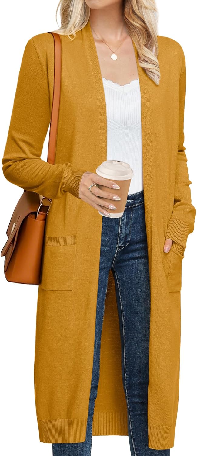 Trendy Long Cardigans Sweater for Women - Chic and Versatile