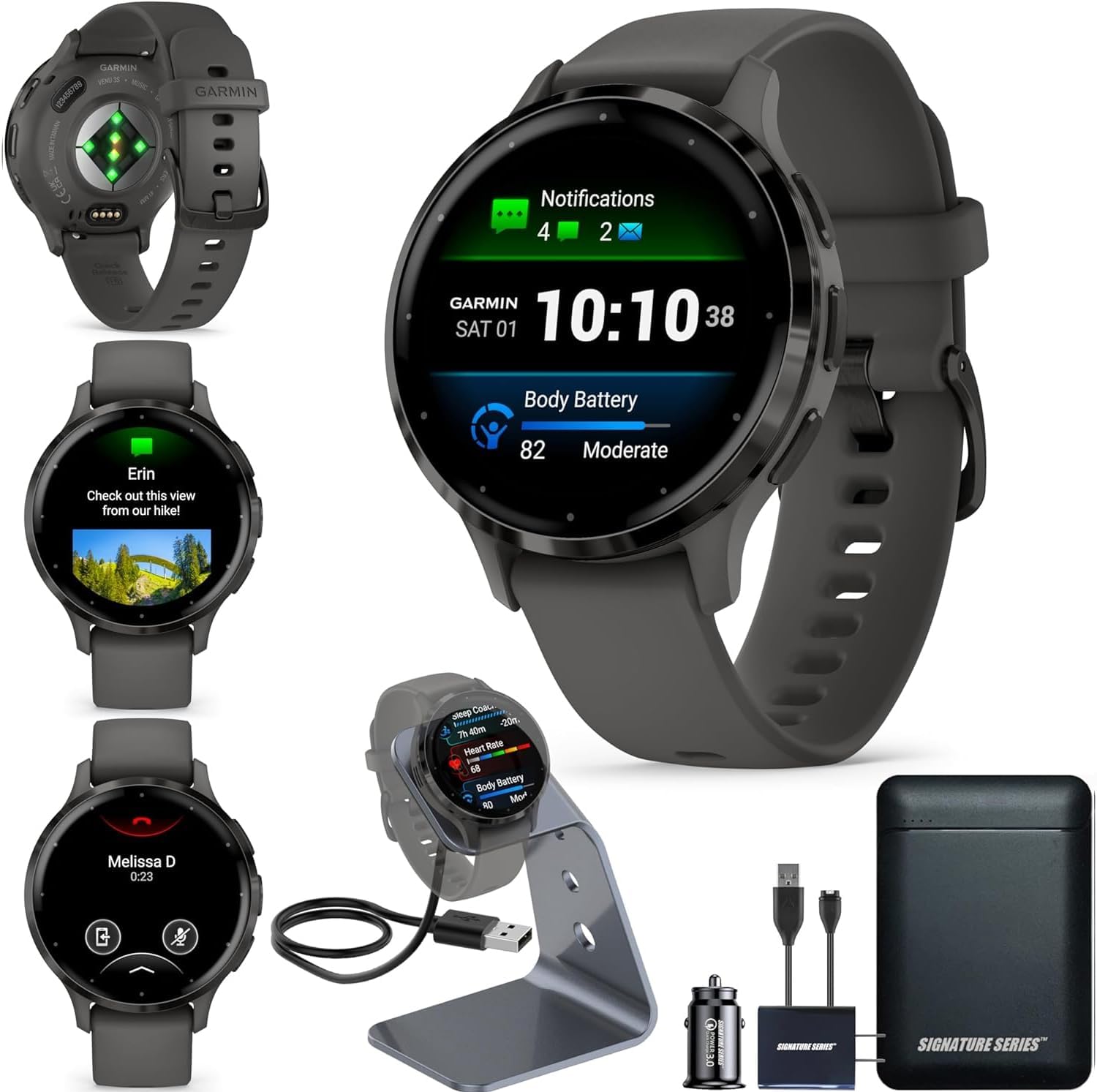 Garmin Venu 3S Running Smartwatch | Advanced Fitness Features