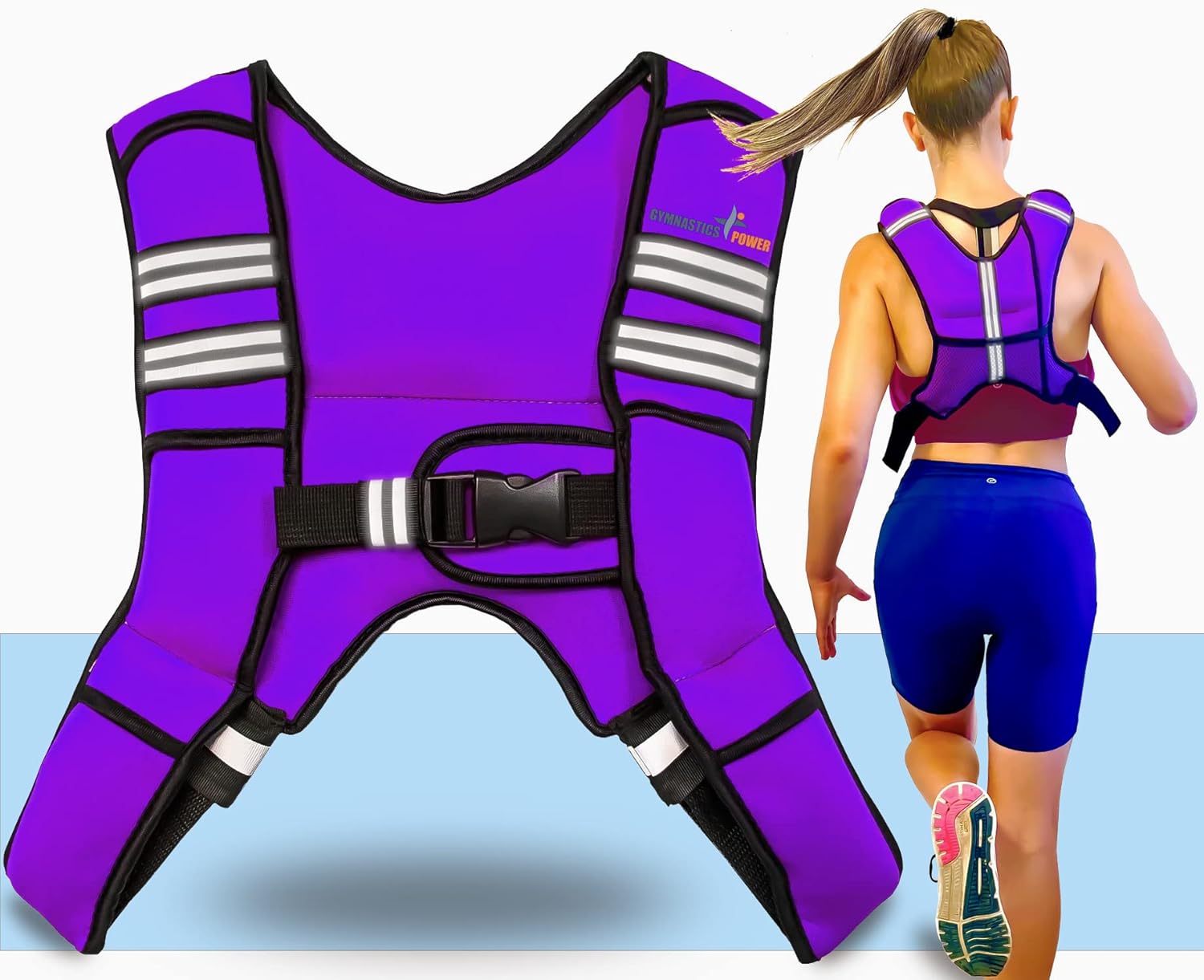 Weighted Vest for Men and Women - Adjustable Workout Vest