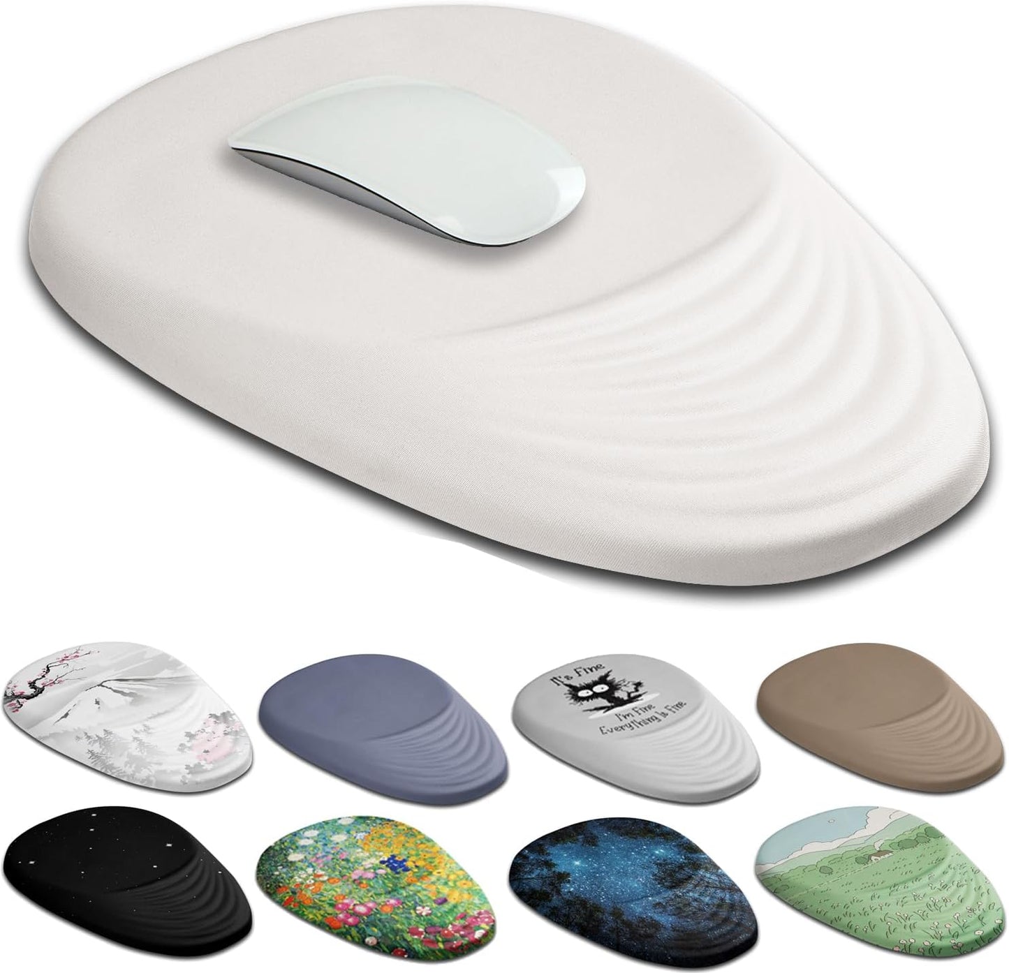Armanza Ergonomic Memory Foam Mouse Pad: Pain Relief & Comfort