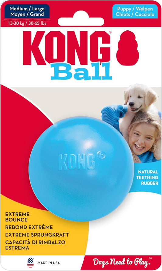KONG Puppy Ball: Soft & Durable Teething Toy