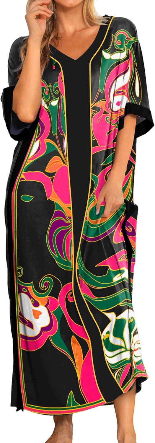 Bloggerlove Women Nightgowns Cotton Caftan House Dress Review