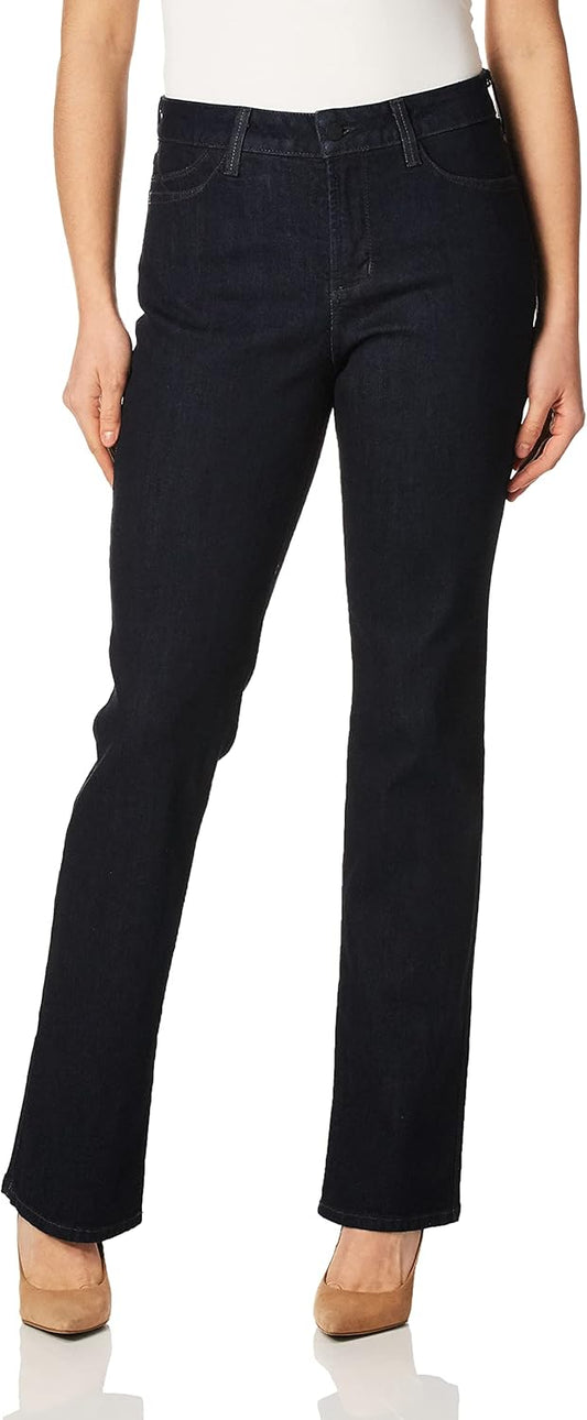 NYDJ Womens Barbara Bootcut Fit Denim Jeans for Effortless Style
