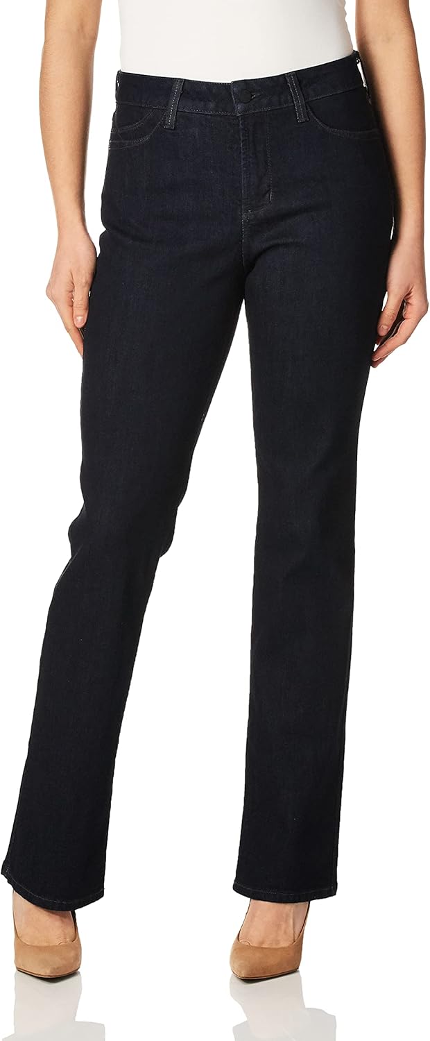 NYDJ Womens Barbara Bootcut Fit Denim Jeans for Effortless Style
