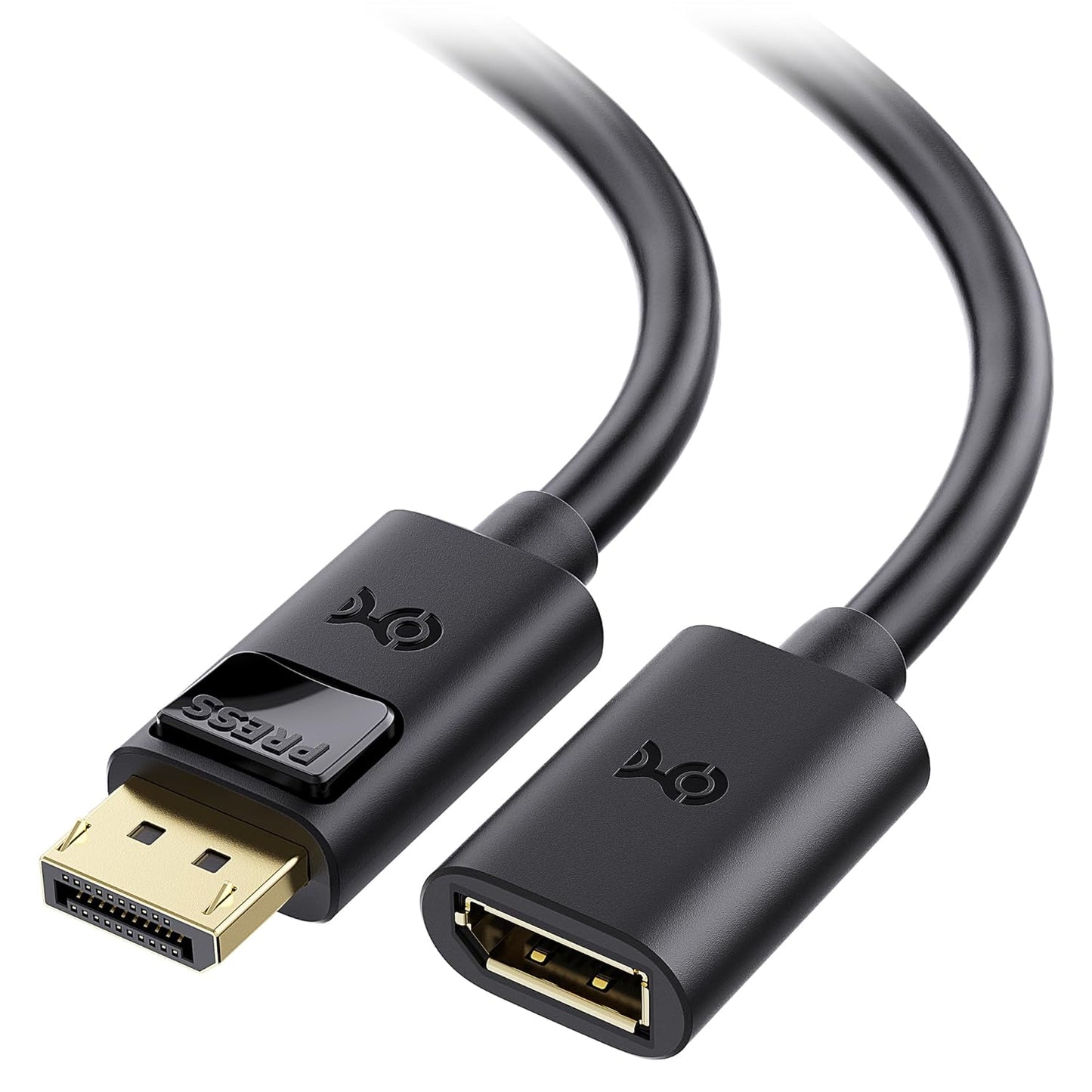 8K 60Hz, 4K 240Hz DisplayPort Extension Cable