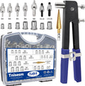 Rivet Nut Tool Kit 501Pcs Metric & SAE Rivnut Set - Durable Installer