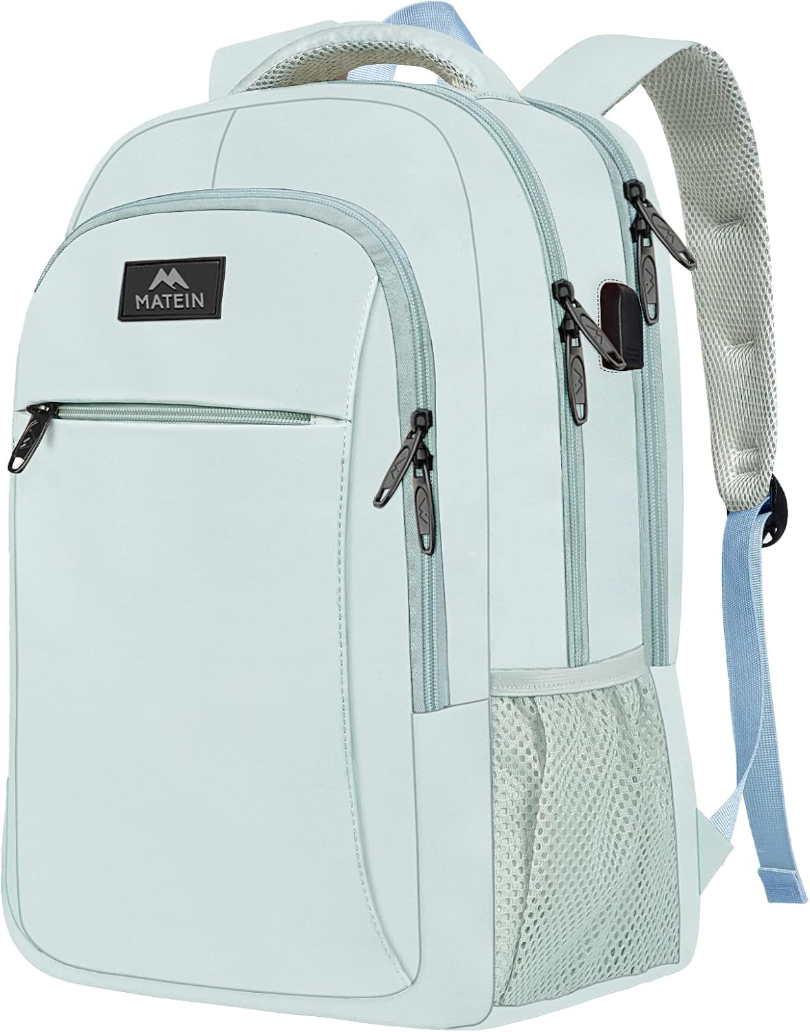 MATEIN Travel Laptop Backpack with USB Charging Port and Durability