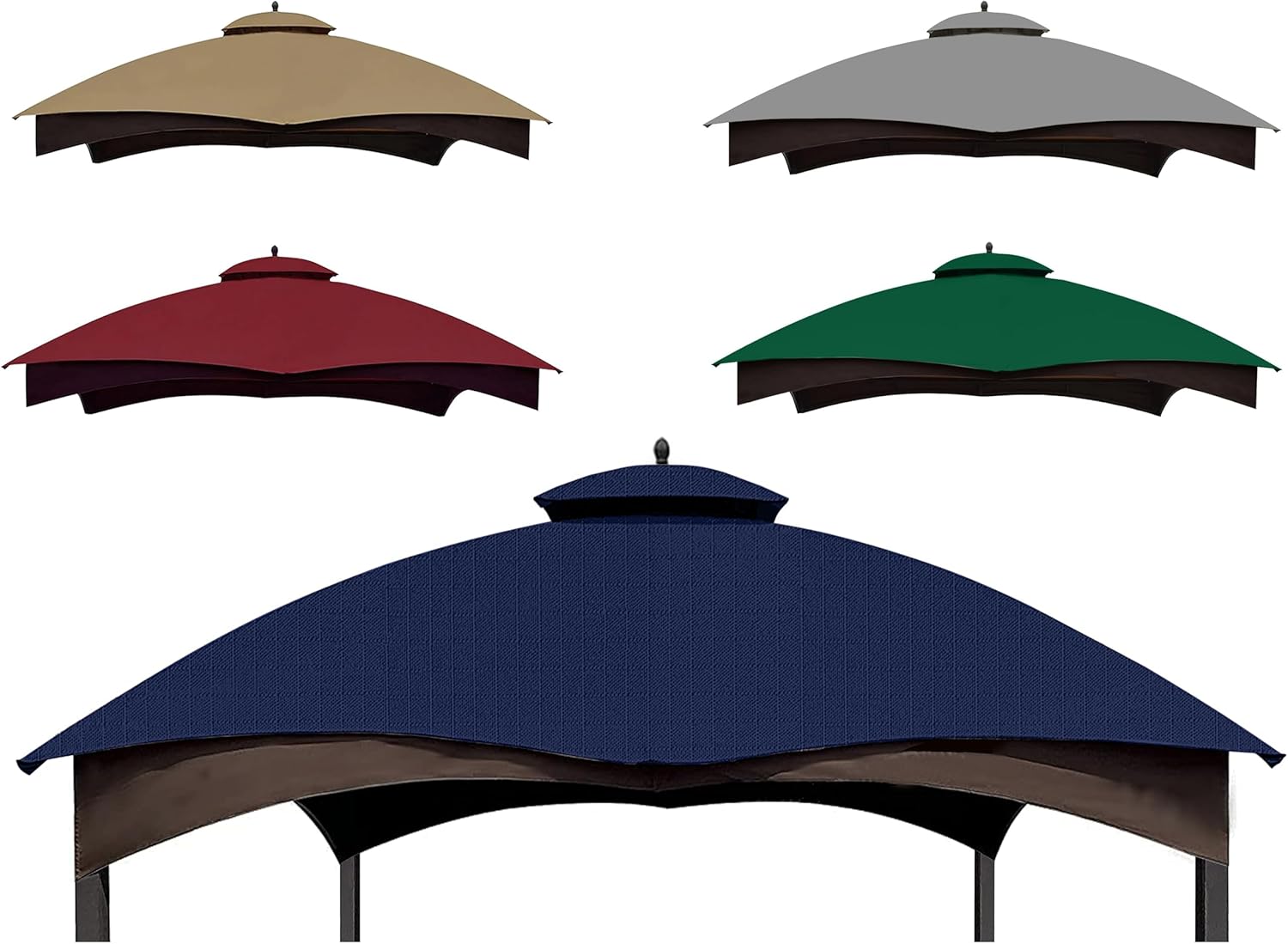 SCOCANOPY Ripstop Replacement Canopy for Lowe's Gazebo Model