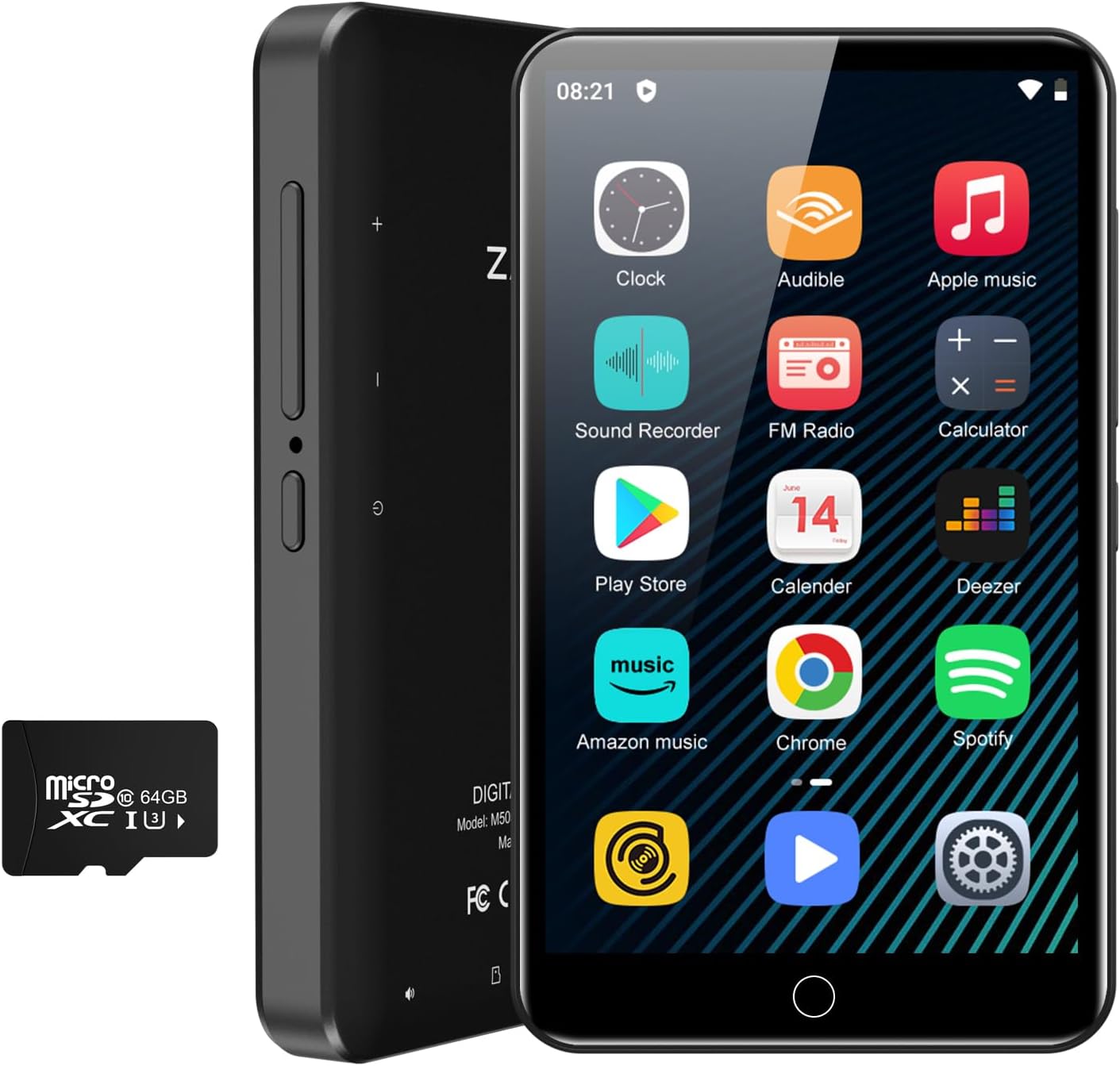 MP3 Player Bluetooth with Spotify and 4.0in Touch Screen