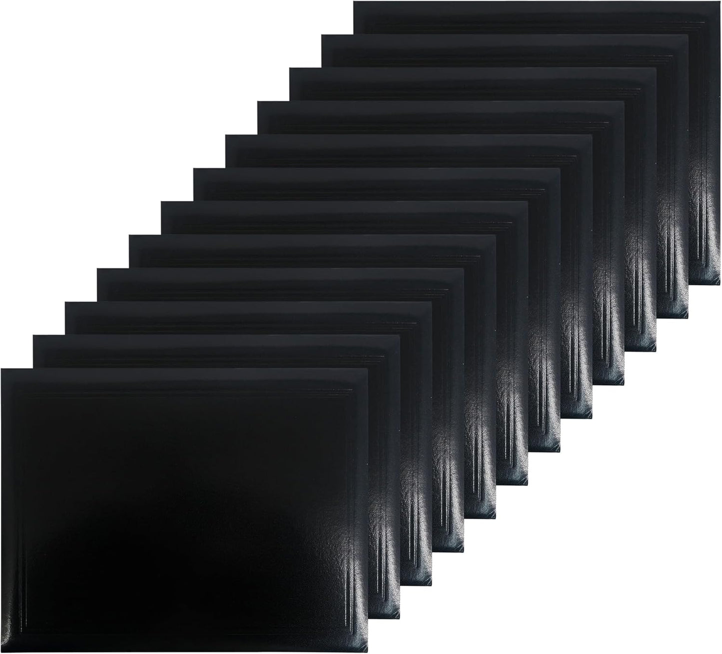 Smooth Padded Diploma Cover Holder for Certificates - 12 Packs