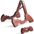 WINGO Portable Wood Guitar Stand - Securely Display Your Guitar