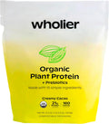 wholier Organic Plant Protein + Prebiotics - Creamy Cacao