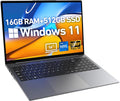 16.1in Laptop 1080p FHD, 512GB SSD 16GB RAM - Portable Performance