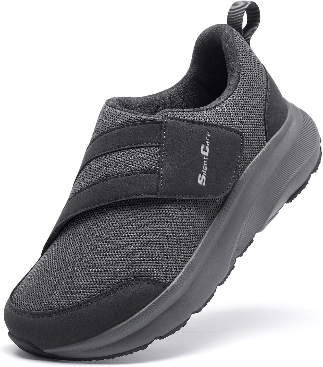 SILENTCARE Diabetic Shoes for Men: Extra Wide Slip On Comfort