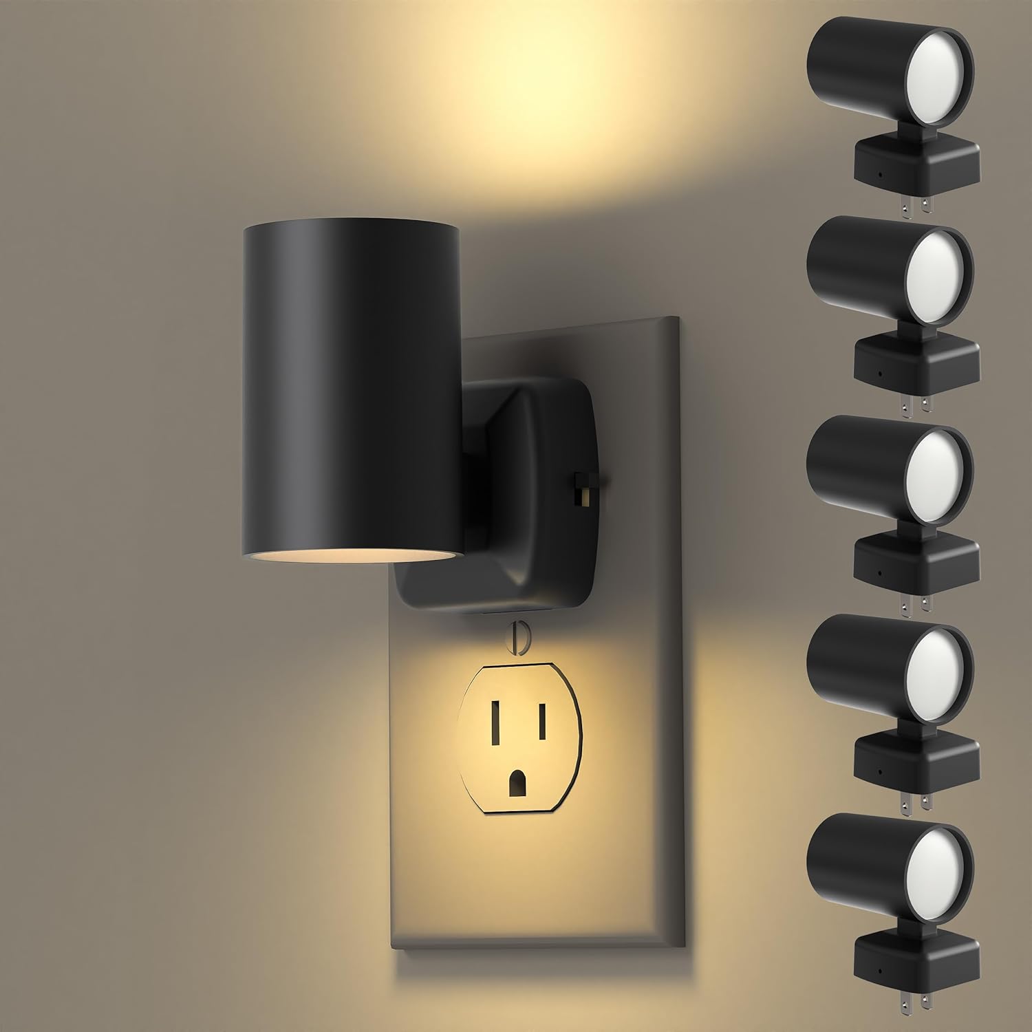 Led Night Light Plug in with Dusk to Dawn Sensor for Safety