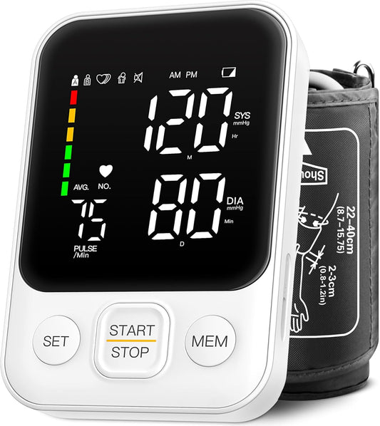 DOUHAO Digital BP Monitor: Accurate Readings, 2 Users, 240 Memories