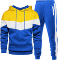Men's Tracksuit 2-Piece Fleece Hoodie and Joggers Set - Cozy Fit