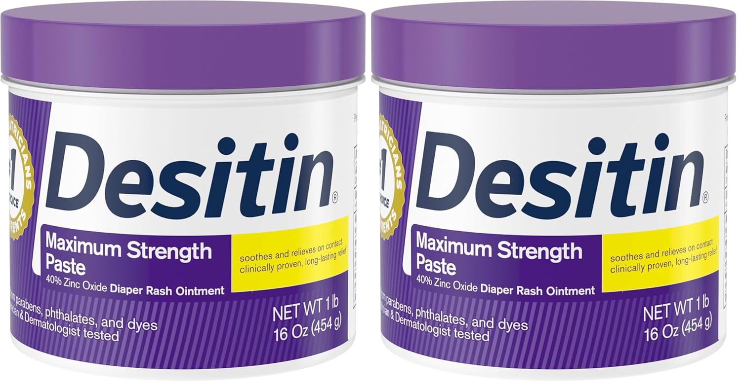 Desitin Maximum Strength Baby Diaper Rash Cream for Relief