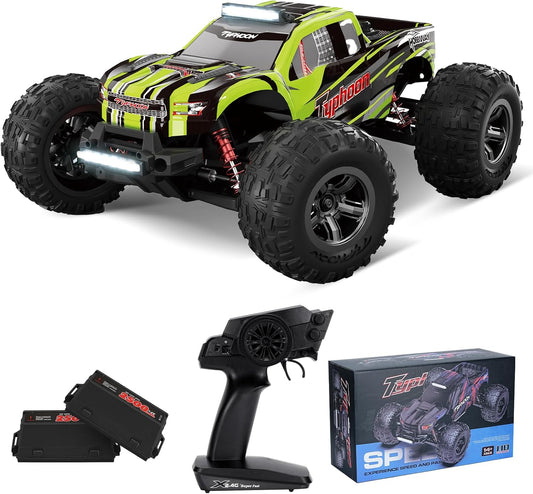 Max 43 Km/H High-Speed RC Monster Truck - 2 Batteries Included!