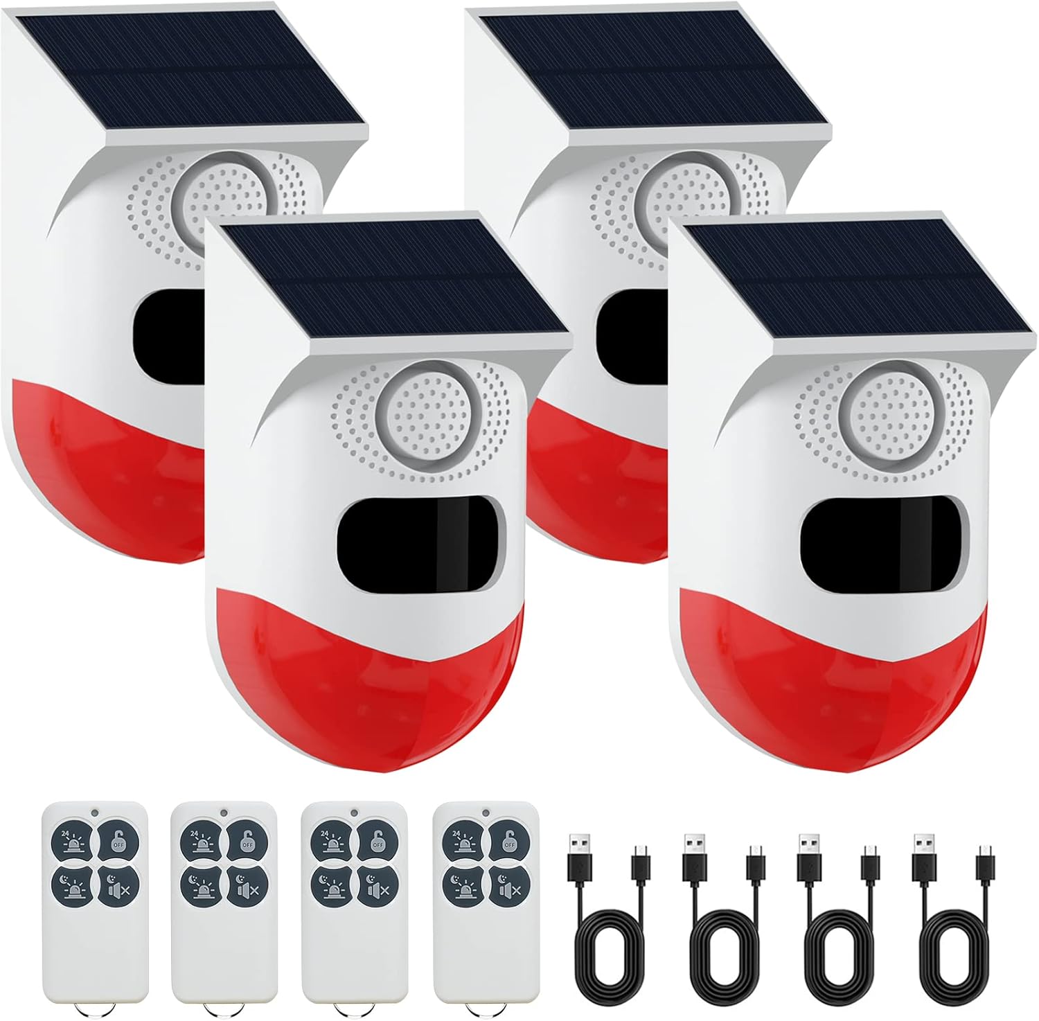 ChunHee Solar Motion Sensor Alarm: Effective Outdoor Security