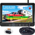 RV Backup Camera with AI Detection - Wireless 7in HD Monitor