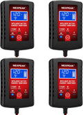 1.75-Amp Car Battery Charger 6V/12V Smart Maintainer - 4-Pack
