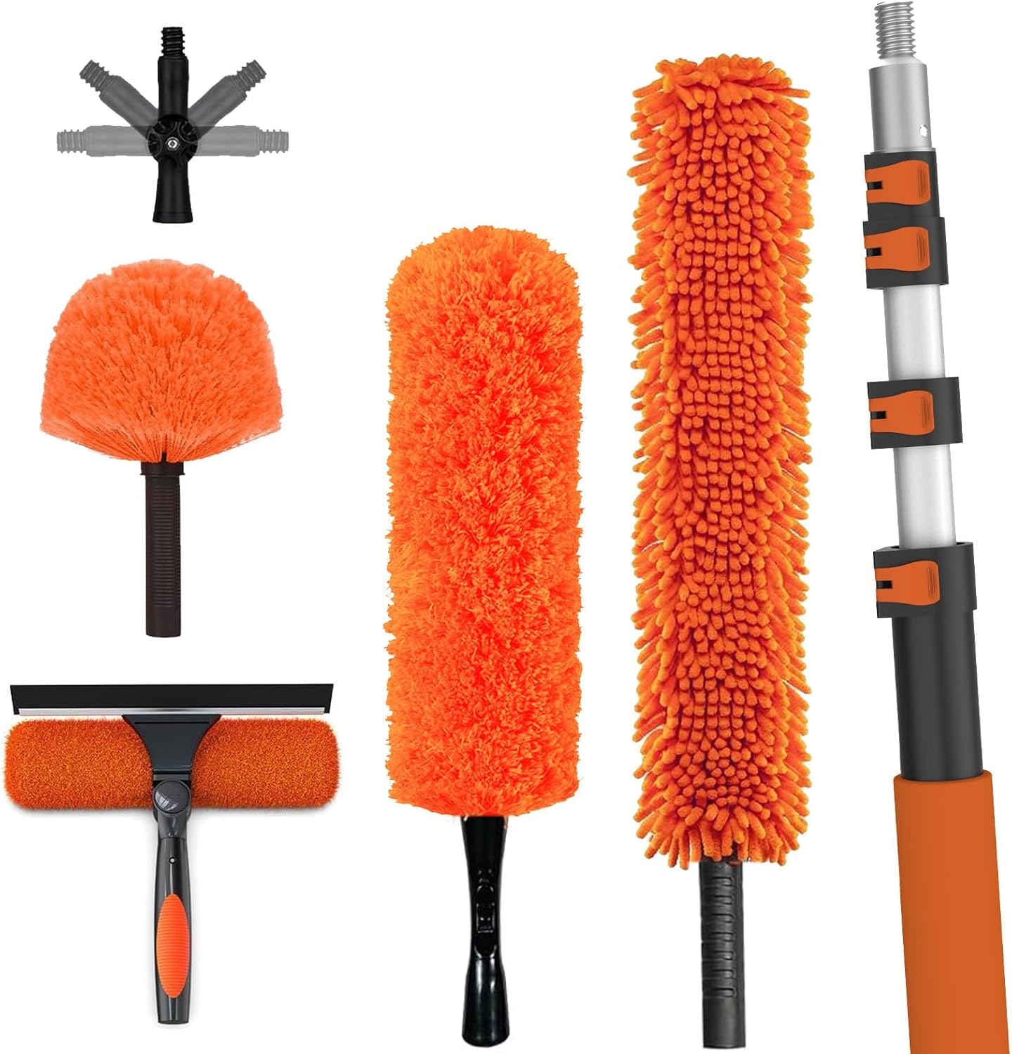 26FT High Reach Duster Cleaning Kit for Safe High Cleaning