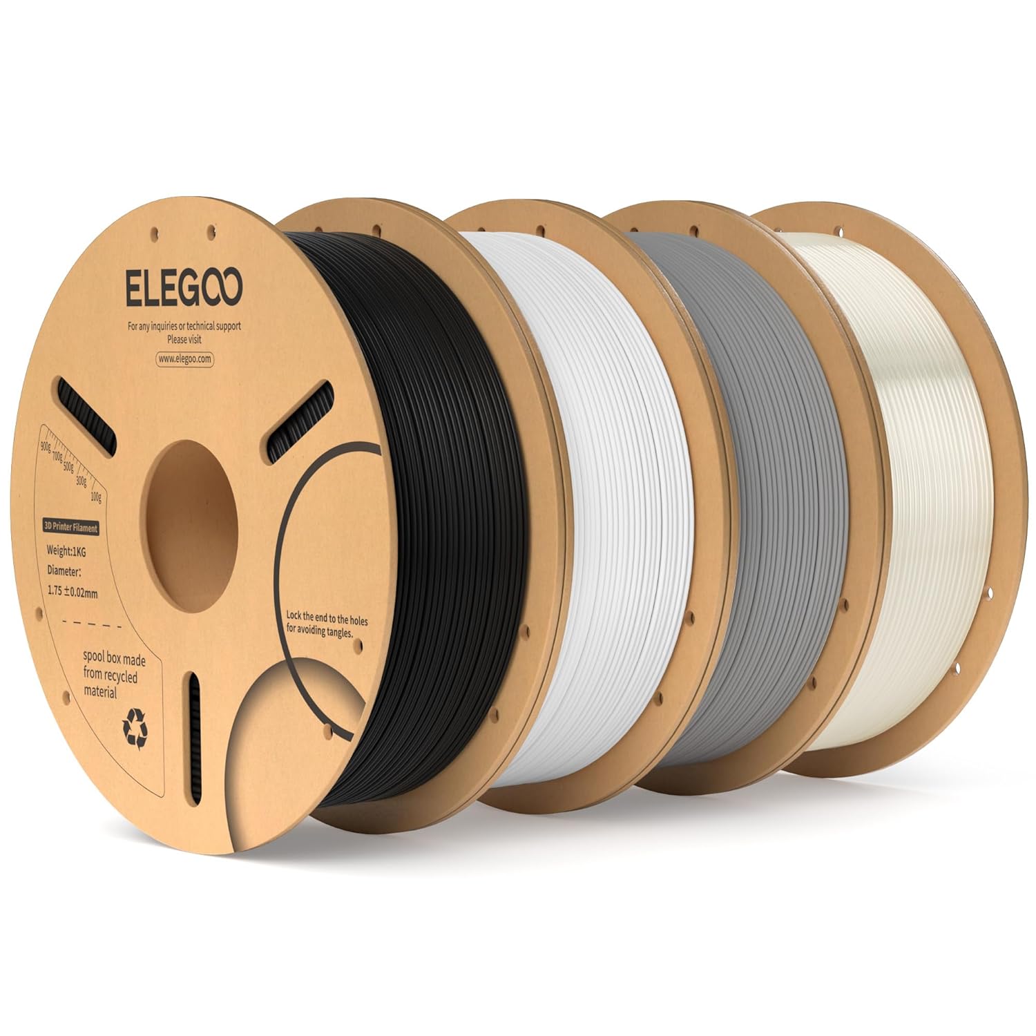 High Quality 1.75mm PLA Filament Bundle for 3D Printing