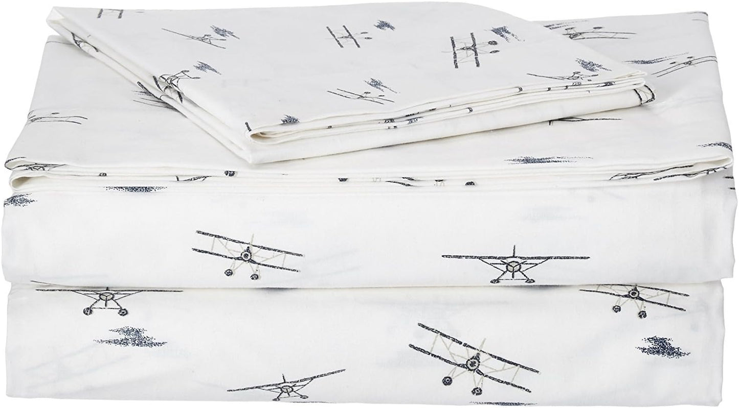 Eddie Bauer Twin Sheet Set for Crisp & Cool Dorm Essentials