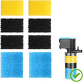 Fish Tank Filter Replacement Sponges Kit for 10-40 Gallon Aquarium