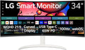 LG 34SR63QA-W 34 in Smart Curved UltraWide Monitor - Streaming & USB-C
