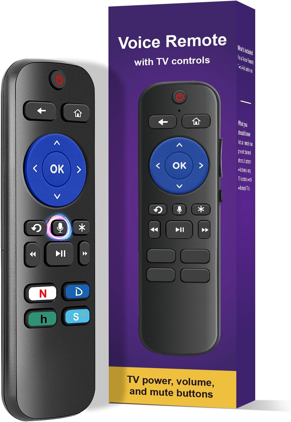 Enhanced Roku Stick Voice Remote for Seamless Control