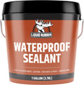 Liquid Rubber Waterproof Sealant 1 Gallon - Flexible Leak Repair