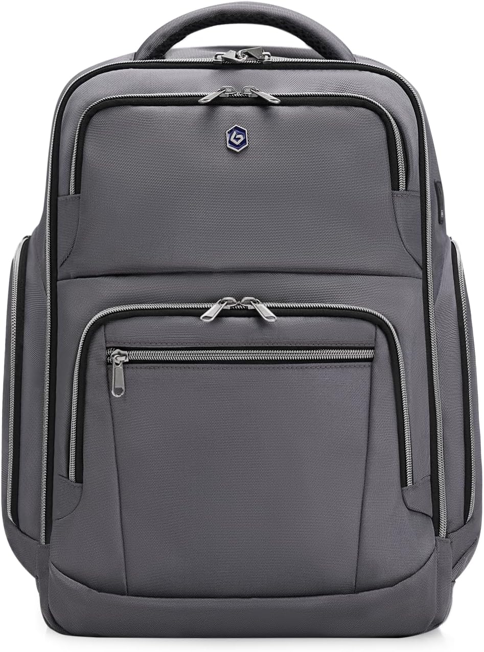 Blue Quartz Anti Theft Backpack with RFID Blocking for Travel