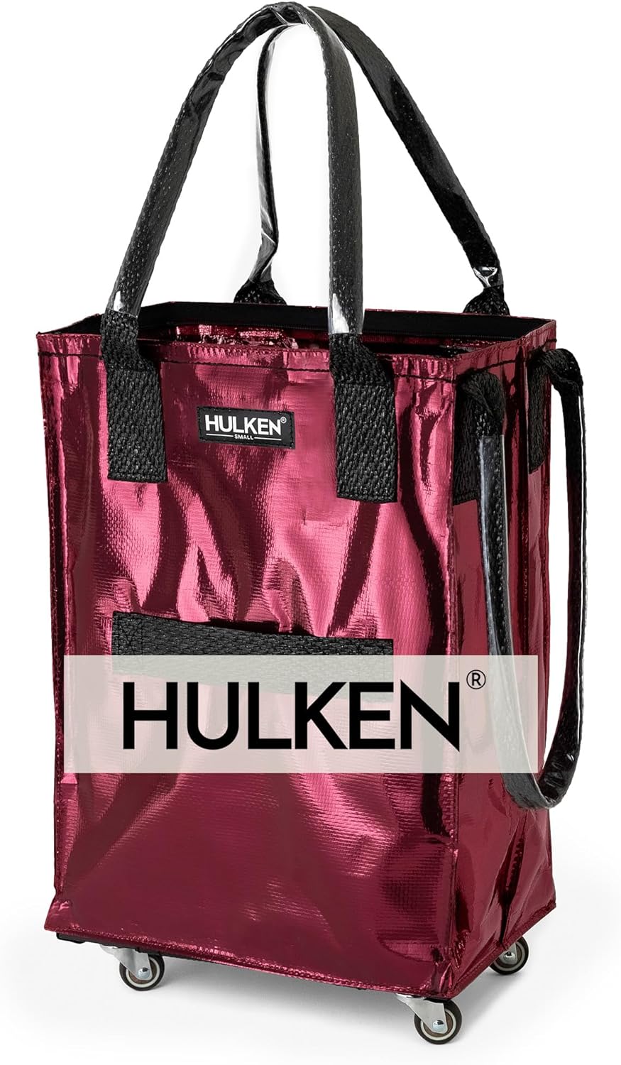 Hulken Reusable Grocery Bag On Wheels - Lightweight & Durable