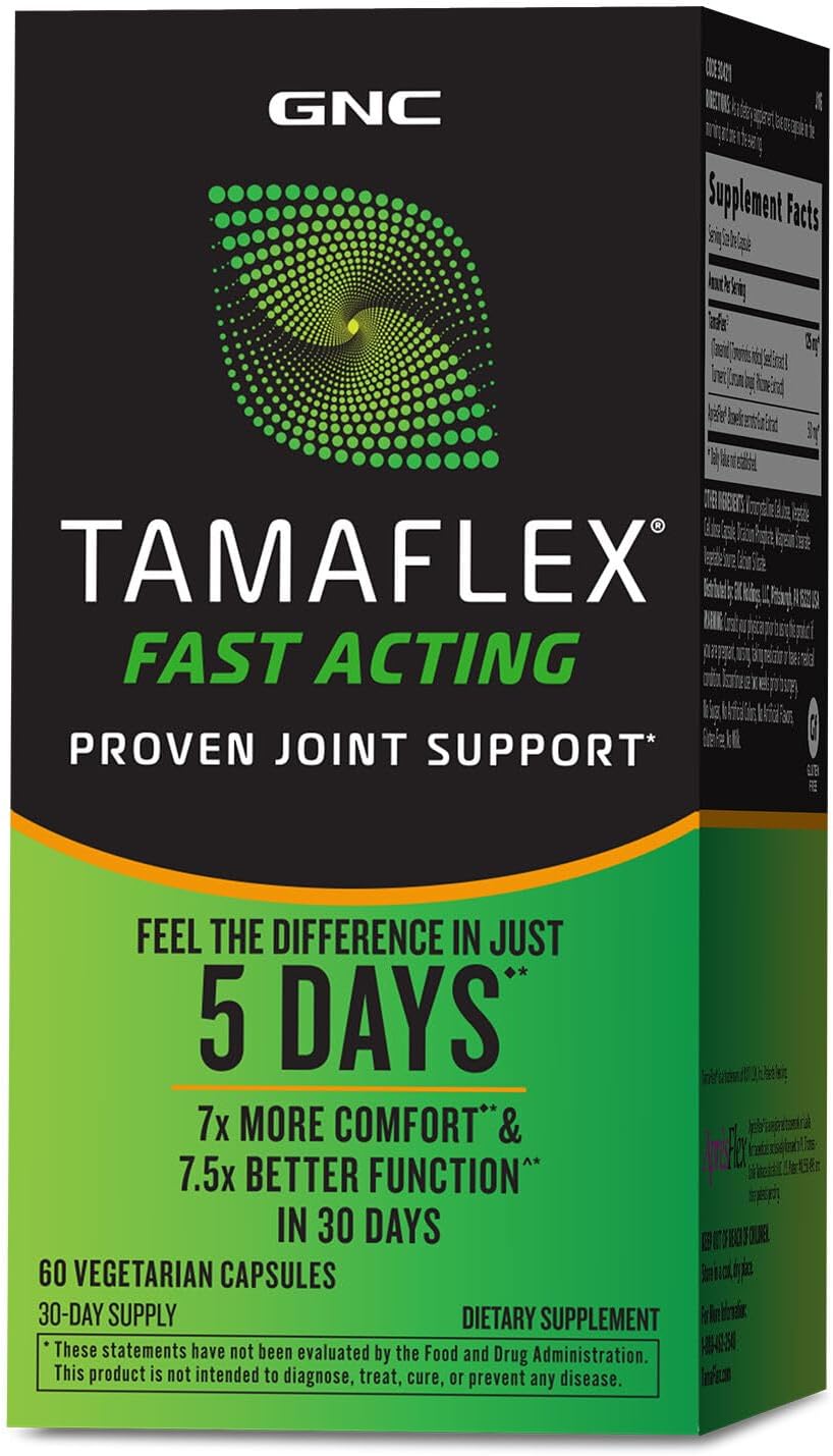 GNC TamaFlex Fast Acting Joint Support for Enhanced Comfort