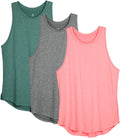 Icyzone 3-Pack Women's Racerback Workout Tanks - Stay Cool & Comfortable!