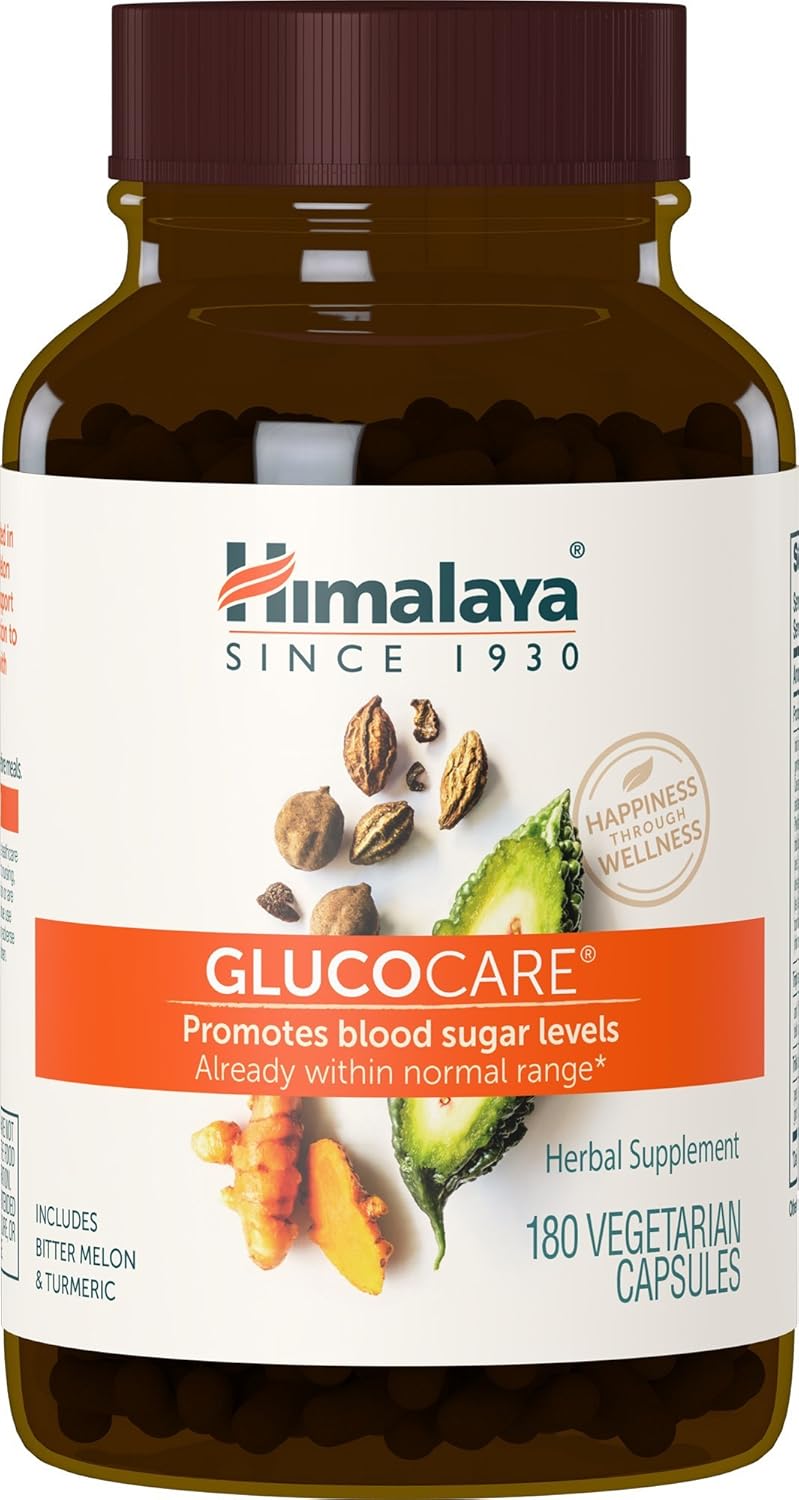 Himalaya GlucoCare Herbal Supplement for Metabolism Support