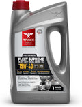 Triax Fleet Supreme 15W-40 Full Synthetic Diesel Oil - Extended Drain