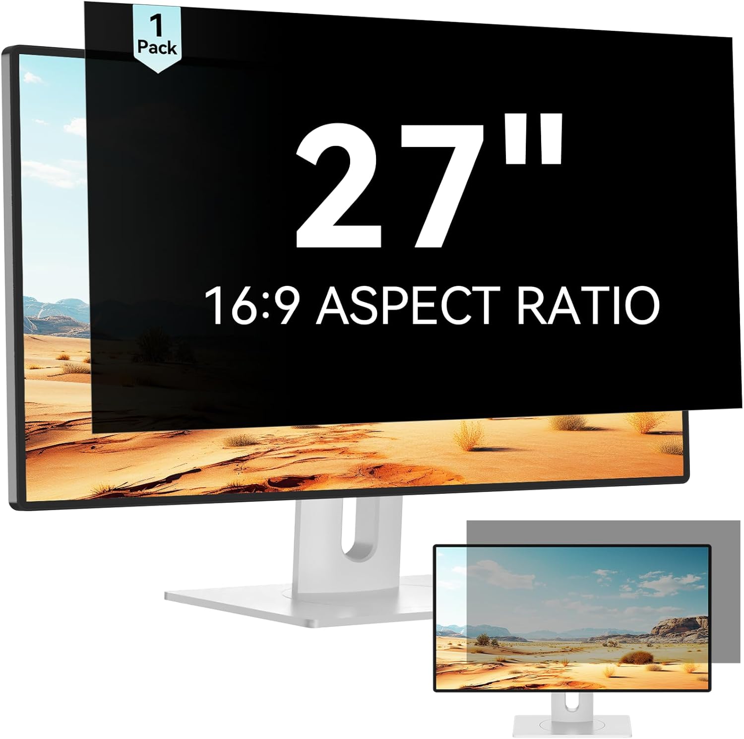27 Inch Computer Privacy Screen for Widescreen Monitors