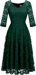 Sophisticated Lace Long-Sleeve Dress for Elegant Wedding Attire