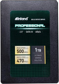 INLAND Professional 1TB SSD 3D NAND SATA III 2.5 in - Fast Boot
