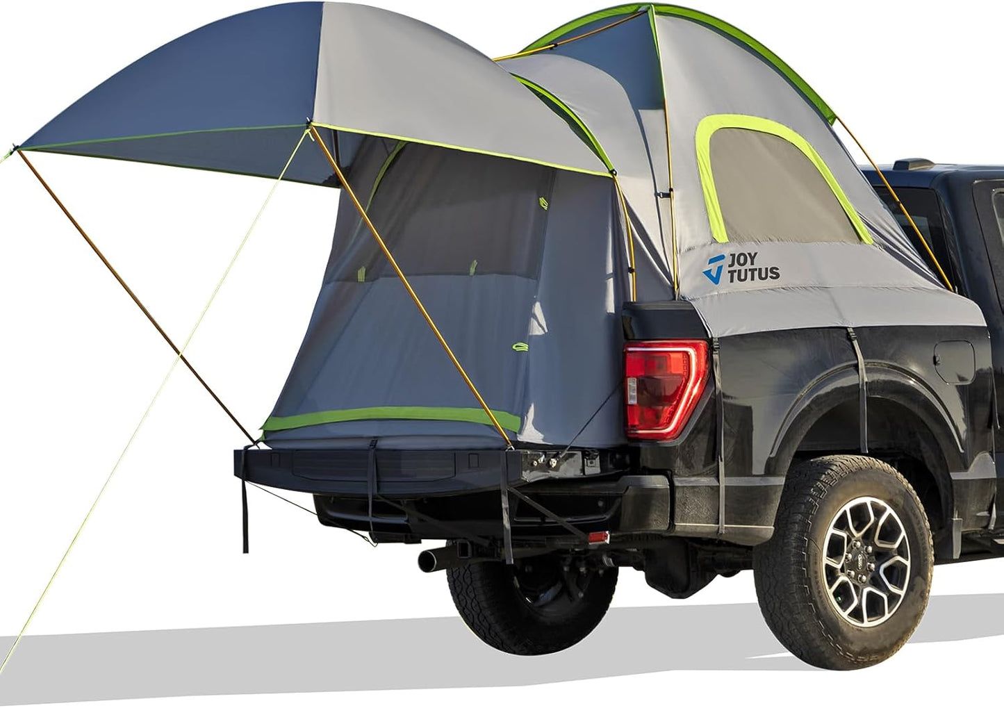 JOYTUTUS Pickup Truck Tent for 5.5ft Bed with Removable Awning