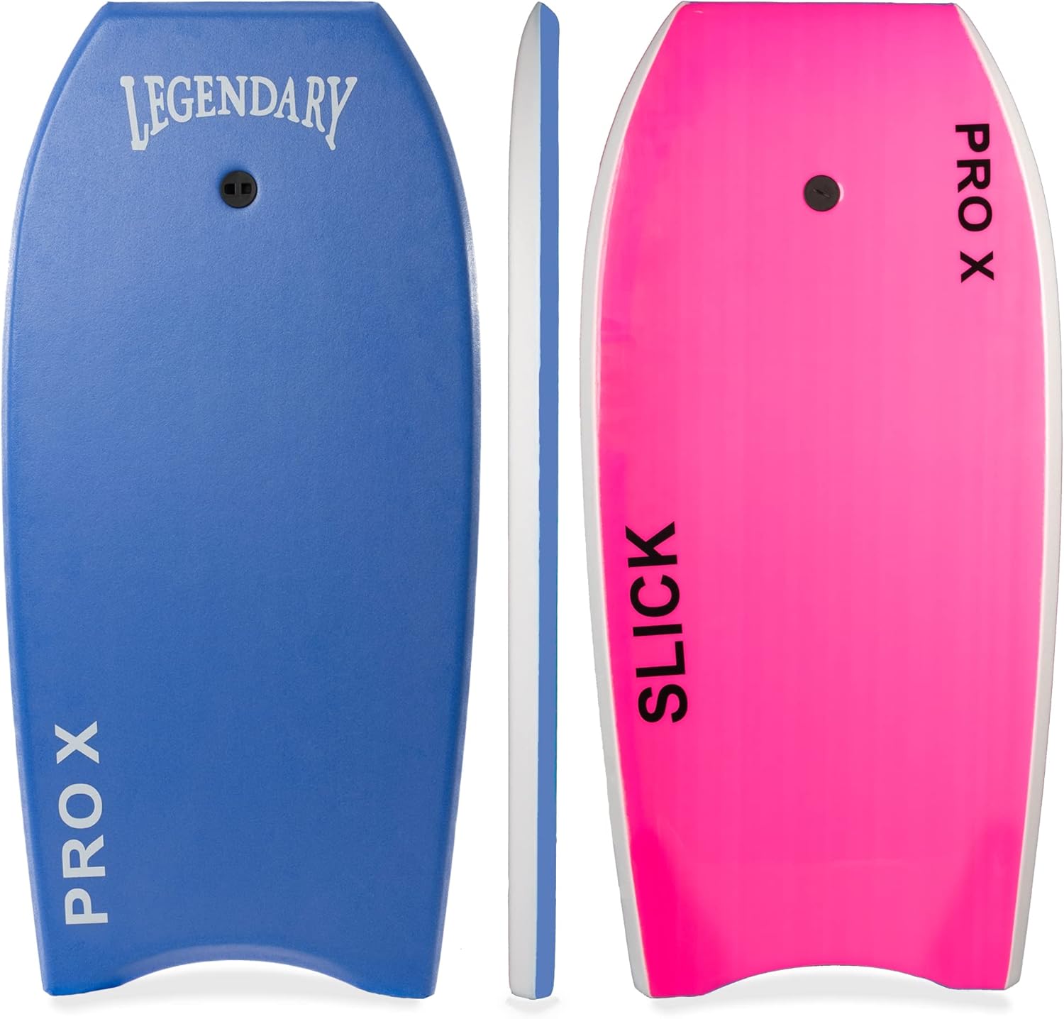 Legendary Pro X Bodyboard for Beach Fun with Hard Slick Bottom