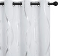 NICETOWN Room Darkening Curtains 2 Panels 34 by 84 - Elegant Light