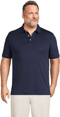 Lands' End Men's Super Soft Supima Polo Shirt - Everyday Comfort