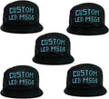 LED Display Baseball Cap for Men with Bluetooth App Control