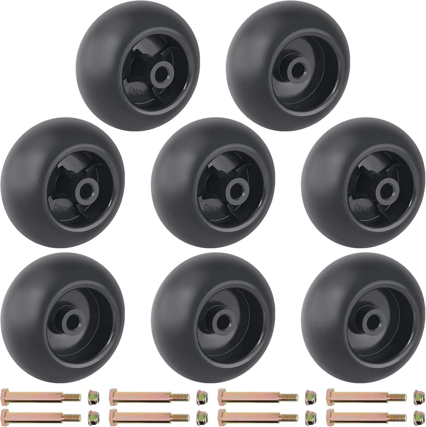 CheeMuii 5 Inch Lawn Mower Deck Wheels Kit for Various Models
