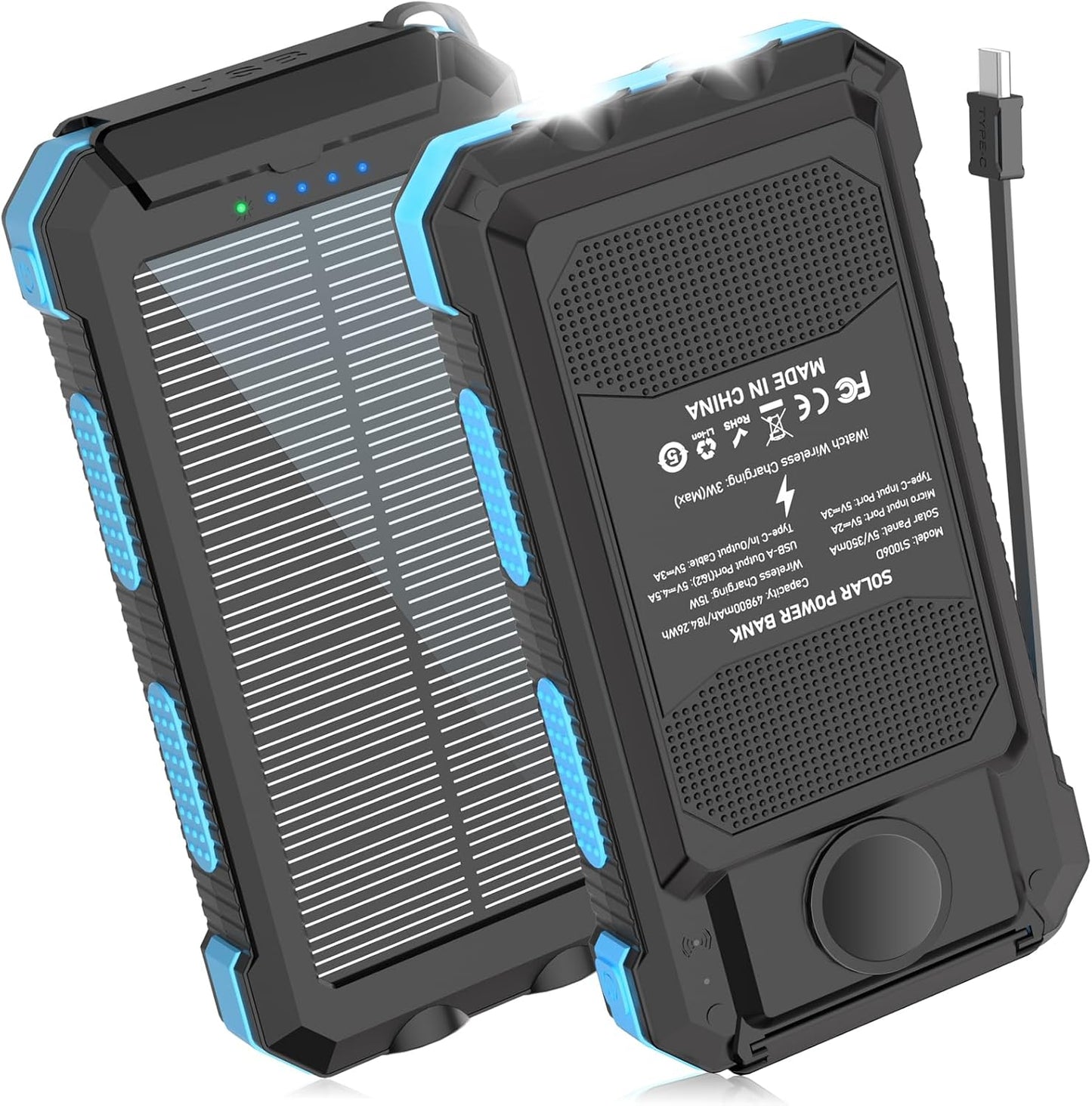 Ultra Power Solar Charger 49800mAh - Fast Charging & Portable